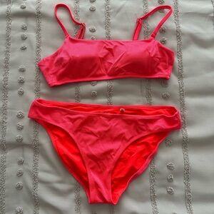 Aerie Pink Bikini Set